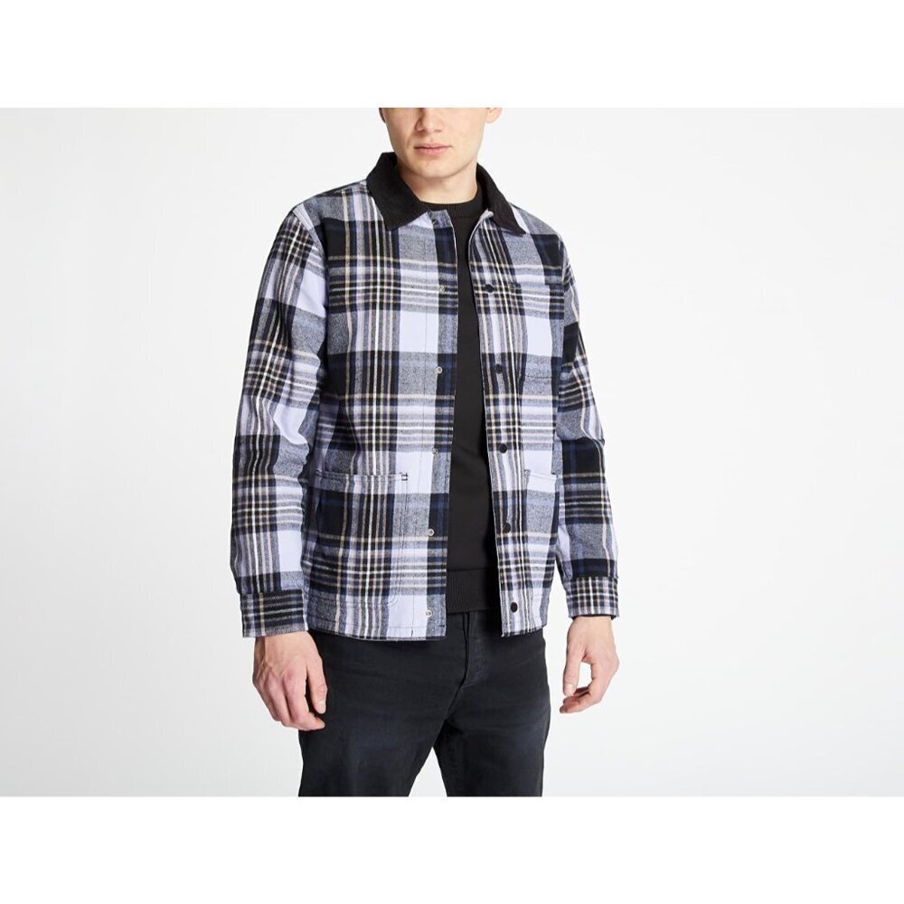 Vans x Anderson Paak Plaid Reversible Chore Jacket Men’s L/XL Purple Blue C36
